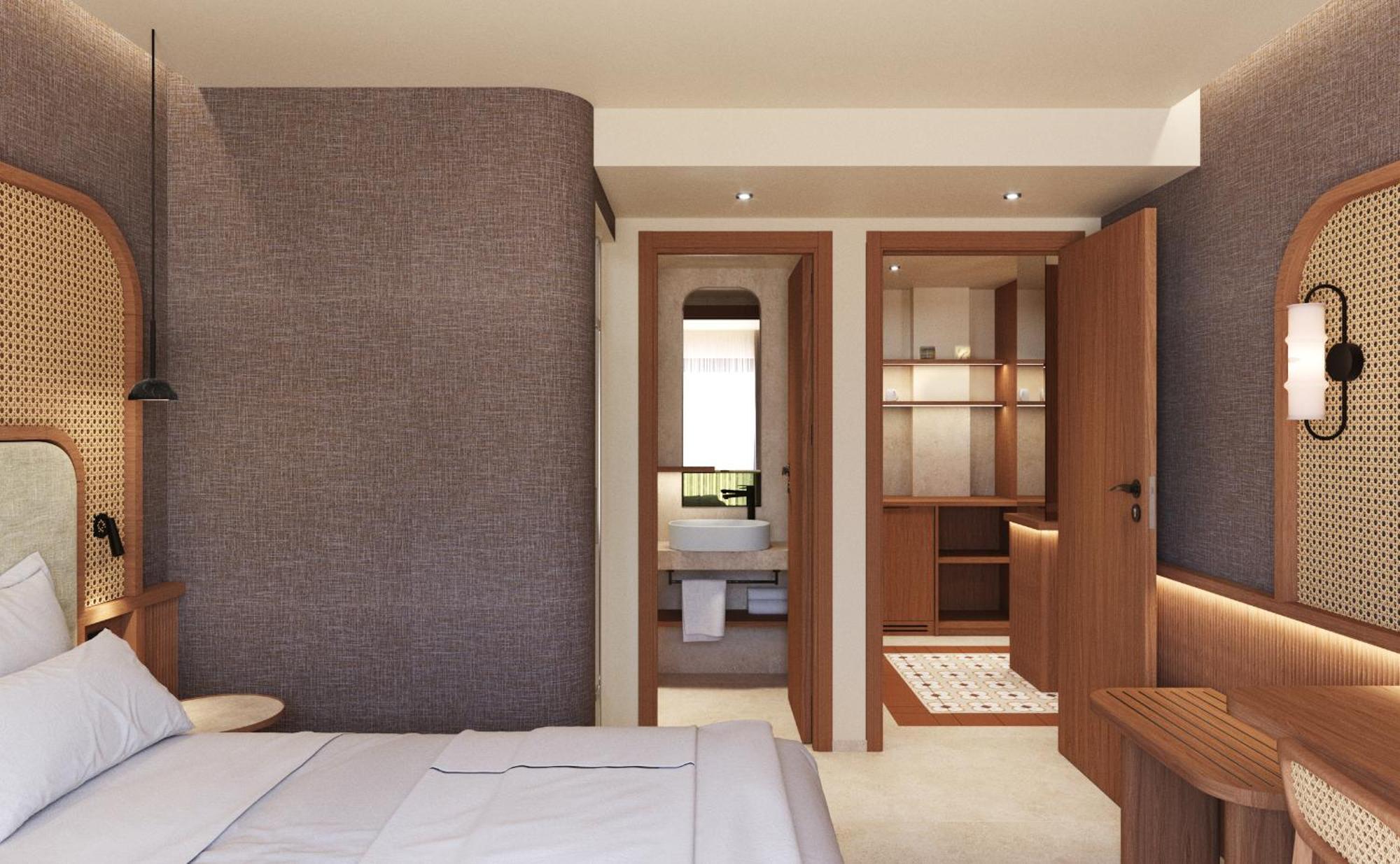 Sentido Apollo Palace 메손기 외부 사진 A guest room at the hotel