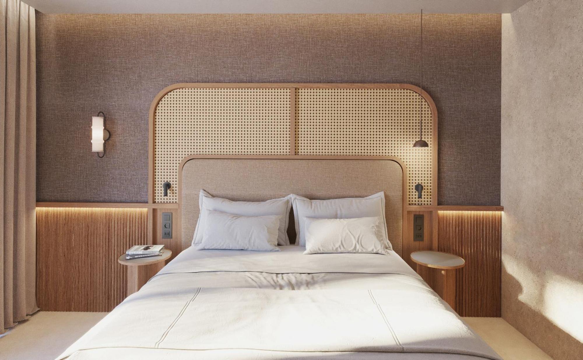 Sentido Apollo Palace 메손기 외부 사진 A bedroom at the hotel